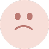 Pain scale icon — high pain (sad) expression for MediCheck kiosk